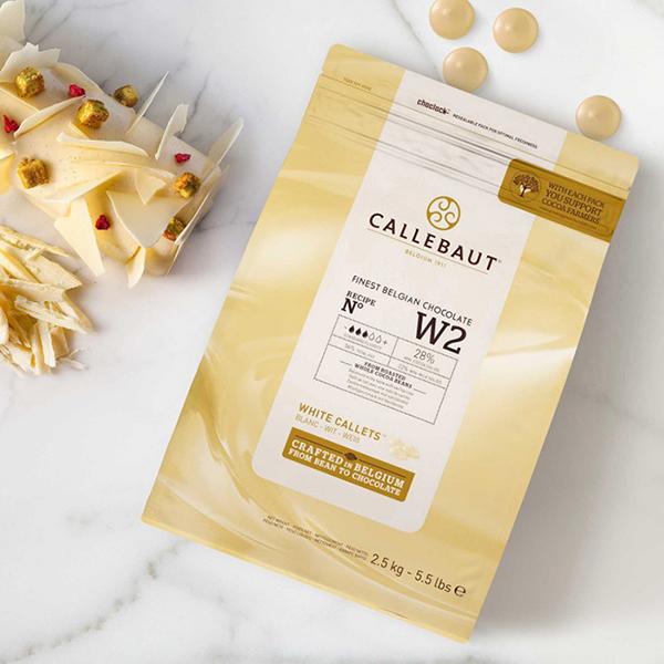 Callebaut White Chocolate W2 - 2.5 kg 2