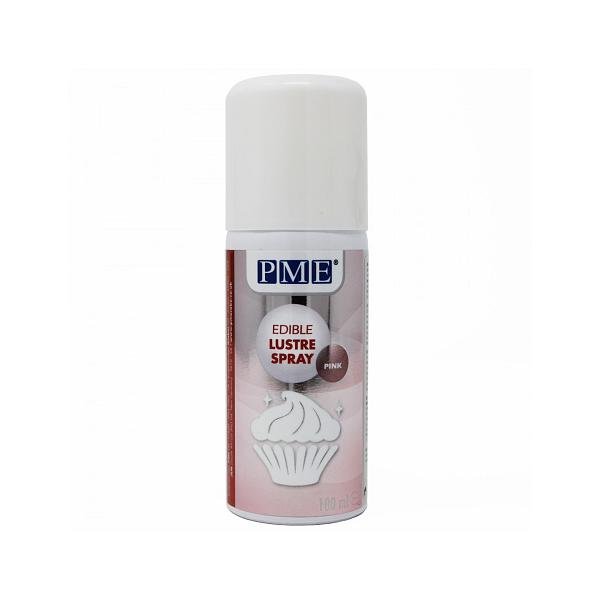 Pink Edible Lustre Spray - 100 ml