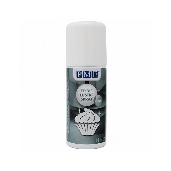 Silver Edible Lustre Spray - 100 ml
