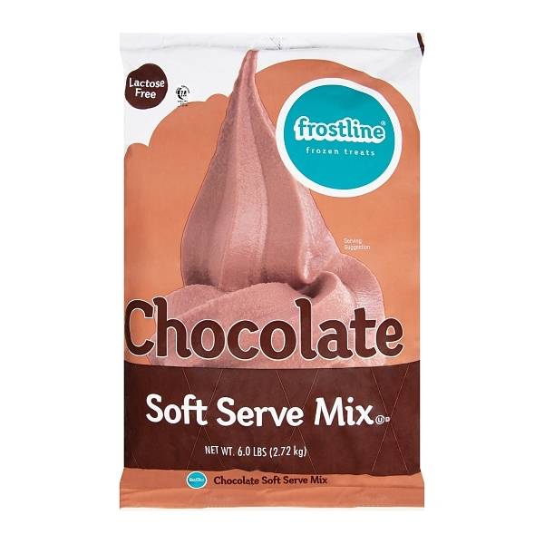 Frostline Soft Serve Mix Chocolate - 6 lbs 1