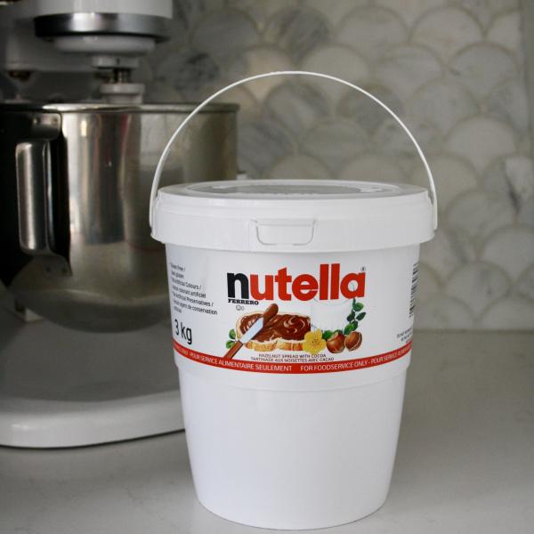 Nutella 3 kg Pail 600