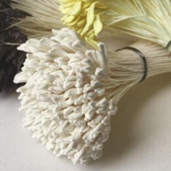 Artificial Flower Stamens - White Lily 600