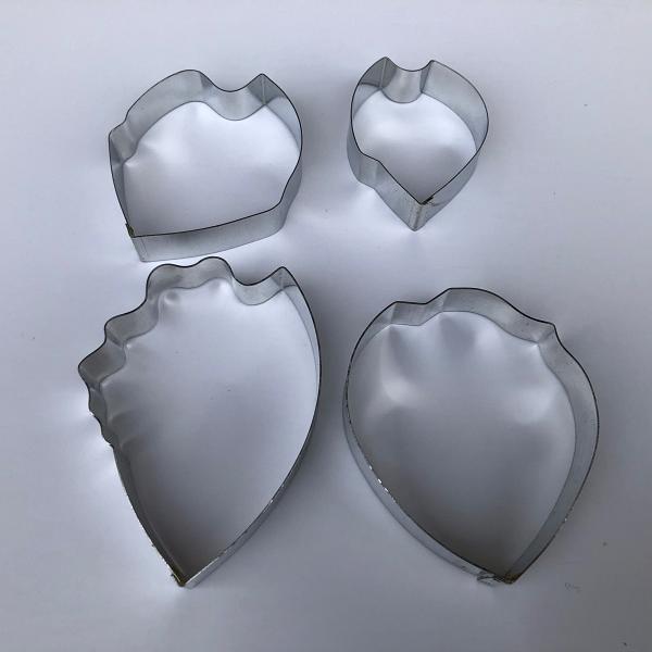 Peony Cutter Set of 4 Designed by Lisa Bugeja