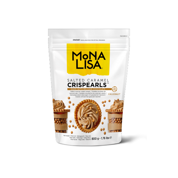 Gold Salted Caramel Crispearls by Mona Lisa - 800 Grams