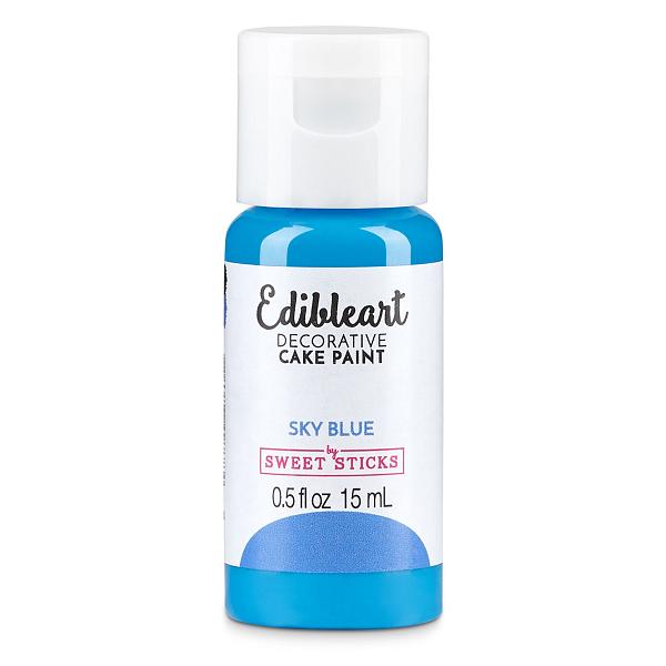 Sky Blue 15mL - Edibleart Paint by Sweet Sticks