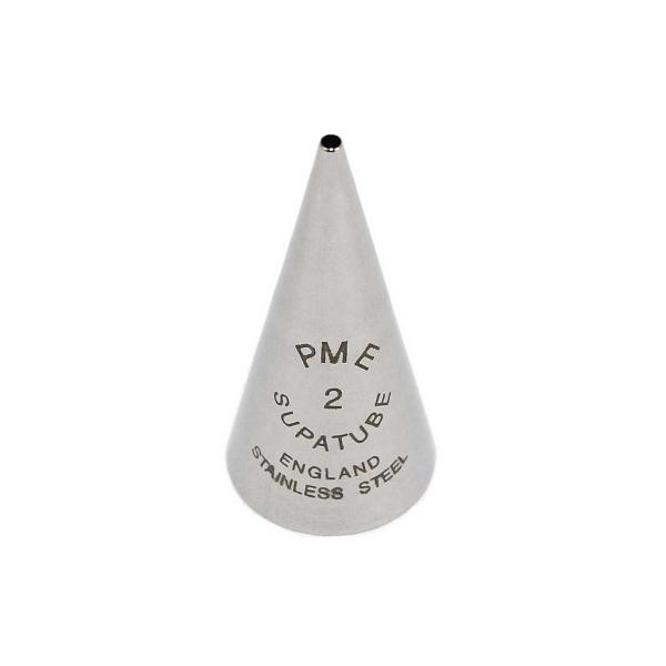 PME Supatube #2 Writing - Seamless Stainless Steel Tip