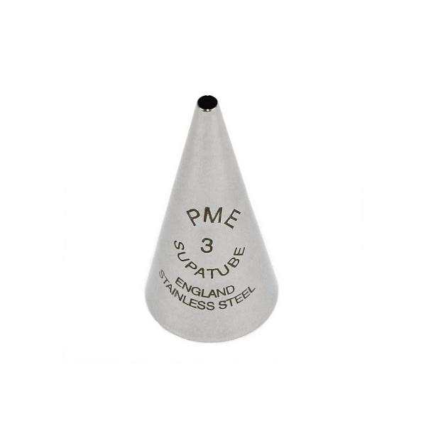 PME Supatube #3 Writing - Seamless Stainless Steel Tip