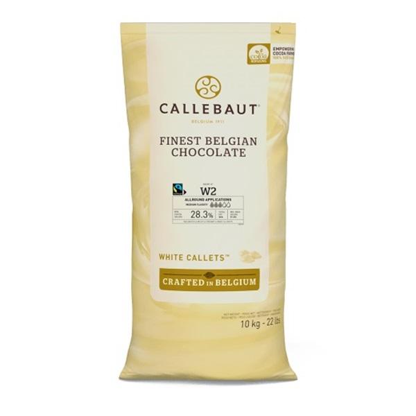 Callebaut White Chocolate W2 - 10 kg 1