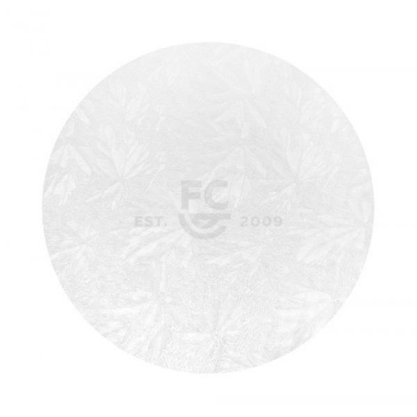 8 Inch Round White Embossed 1/4" Cake Board 1