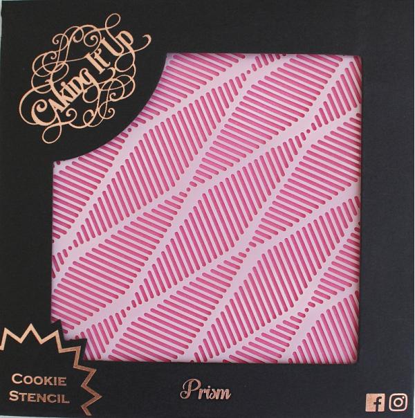Prism Cookie Stencil by Caking It Up 600