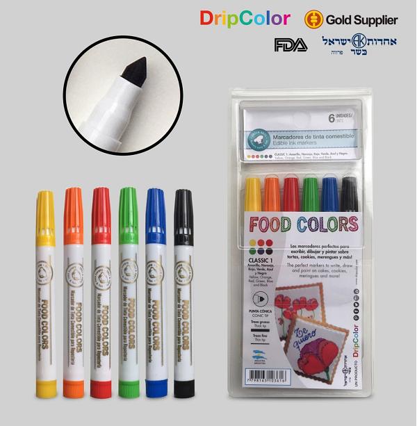 DripColor Classic Food Marker - Set 1 600