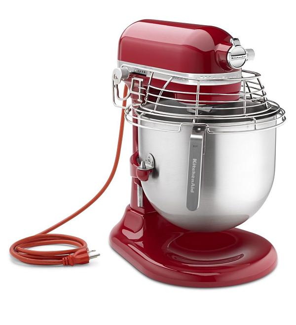 8 Qt Commercial Kitchenaid Mixer - Empire Red 600