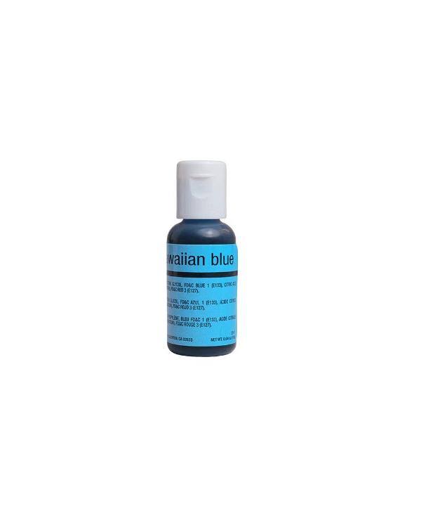 Hawaiian Blue 0.64 oz Airbrush Color by Chefmaster 600