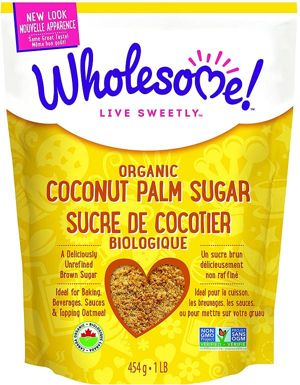 Organic coconut palm sugar - 454g by Wholesome 600