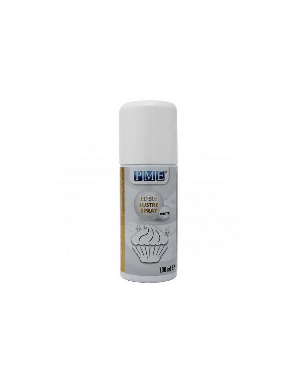 White Edible Lustre Spray - 100 mL 600