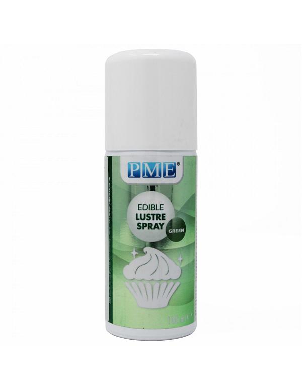 SHORT DATE Green Edible Lustre Spray - 100 ml 600