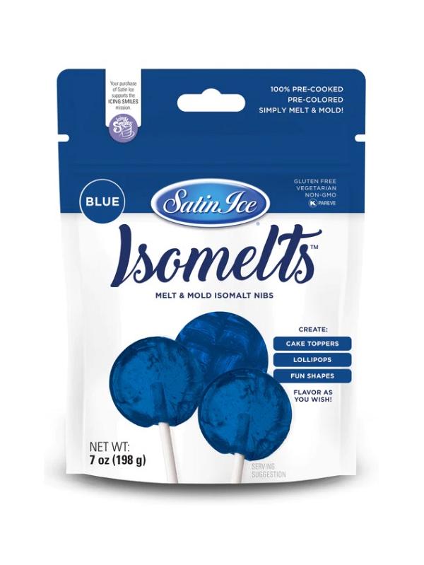 Satin Ice Blue Isomalt - Isomelts 198g 600