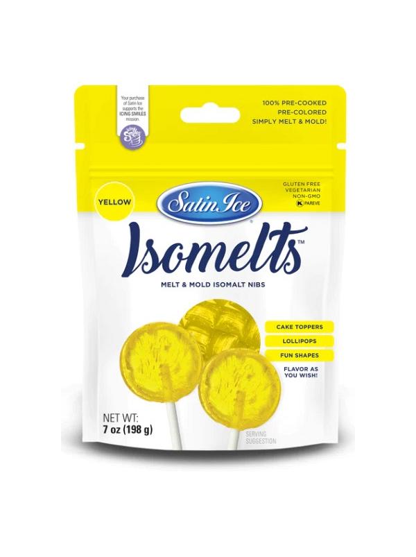 Satin Ice Yellow Isomalt - Isomelts - 198g 600