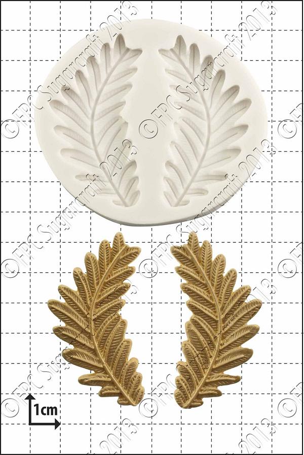 Fern Fronds Mold by Fpc Sugarcraft 600