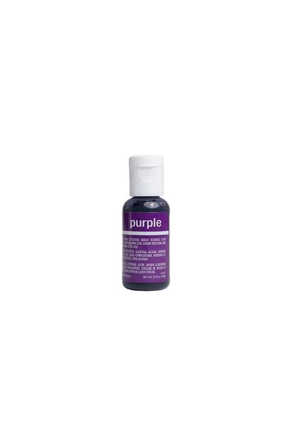 Purple 0.7 oz Liqua-Gel Food Color by Chefmaster 600