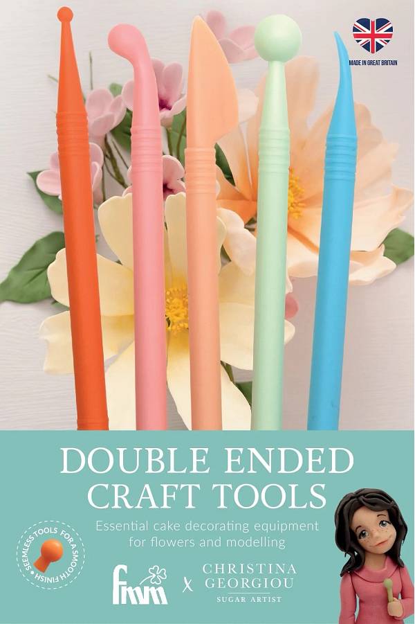 Double Ended Craft Modelling Tool Set by FMM Sugarcraft 600