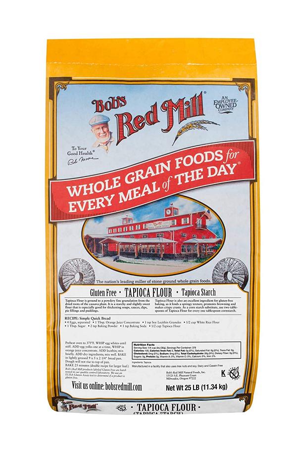 Tapioca Flour BULK 25 lbs by Bob's Red Mill 600