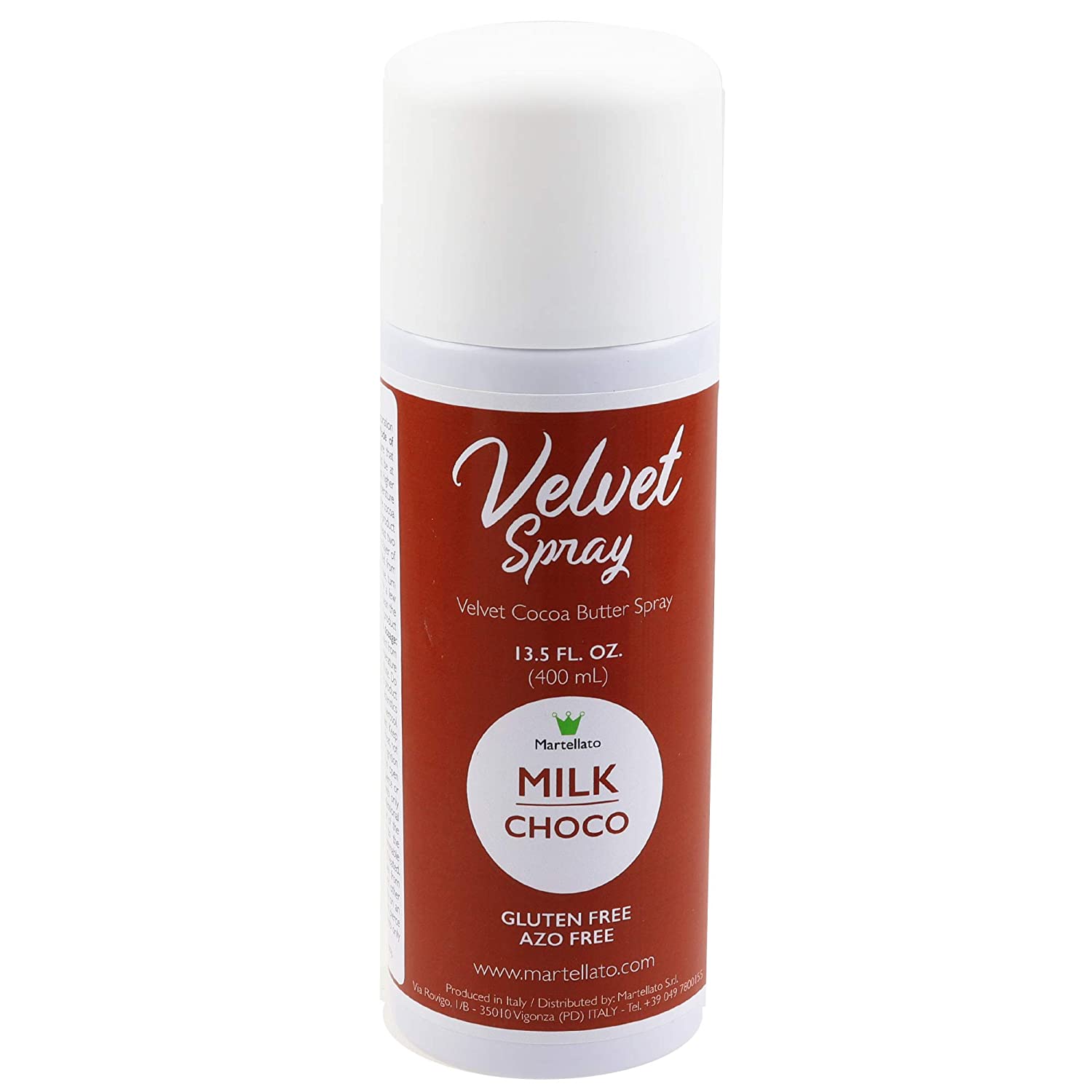 Milk Chocolate Velvet Cocoa Butter Spray 400 ml